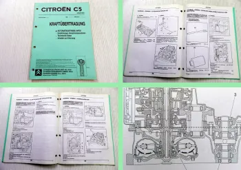 Reparaturanleitung Citroen C5 Automatikgetriebe 4HP20 Werkstatthandbuch 2001
