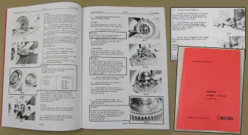 Reparaturanleitung Deutz D 2506 - 5506 Werkstatthandbuch Getriebe 1973