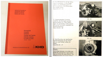Reparaturanleitung Deutz D6006 D6806 D7006 D7206 Werkstatthandbuch 1976