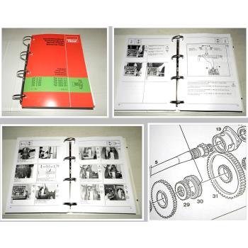 Reparaturanleitung Deutz DX 3.10, 3.30, 3.50, 3.60 Werkstatthandbuch 1986