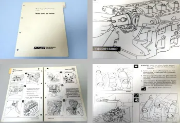 Reparaturanleitung Fiat Barchetta 16V 1.8 Liter Motor Reparaturhandbuch 1995