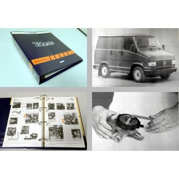 Reparaturanleitung Fiat Talento Lieferwagen 1.9 D Werkstatthandbuch 1988 - 1990