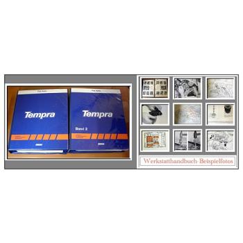 Reparaturanleitung Fiat Tempra Werkstatthandbuch 1990-1992 2 Bände