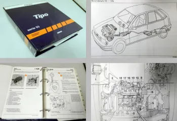Reparaturanleitung Fiat Tipo Typ 160 Baureihe 93 Werkstatthandbuch 1993 - 1995