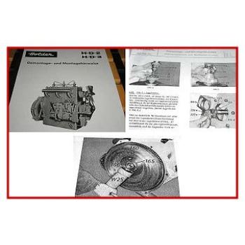 Reparaturanleitung Holder HD2 HD3 Motor Werkstatthandbuch 1968