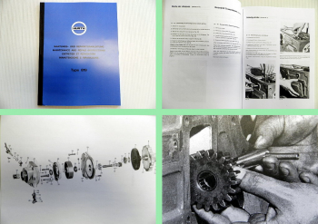 Reparaturanleitung Hurth 819 Getriebe Wartung Werkstatthandbuch
