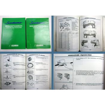 Reparaturanleitung Hyundai Santamo 2.0 16V 4x4 139 PS Werkstatthandbuch 1998