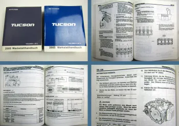 Reparaturanleitung Hyundai Tucson JM Werkstatthandbuch ab 2004 - 2005