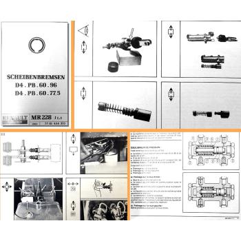 Reparaturanleitung Renault 7811 - 7822 7921 - 7942 Werkstatthandbuch Bremsen