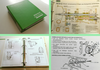 Reparaturanleitung Renault Ergos 85 95 105 Werkstatthandbuch Stand 1997