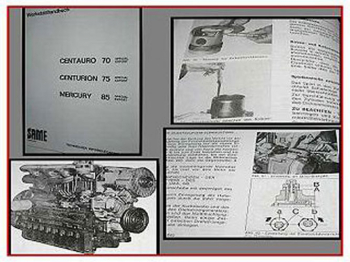 Reparaturanleitung Same Centauro 70 Centurion 75 Mercury 85 Spezial Export