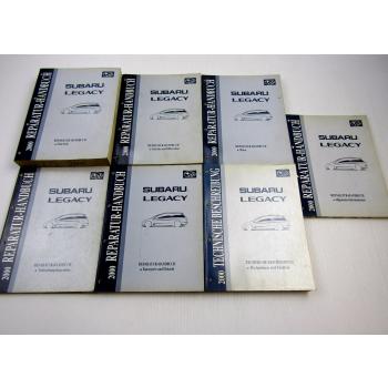 Reparaturanleitung Subaru Legacy 2000 Werkstatthandbuch 7 Bände komplett Satz