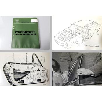 Reparaturanleitung Volvo P 1800 Werkstatthandbuch Karosserie 1973