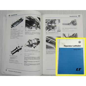 Reparaturanleitung VW LT 1 1975 - 1986 Heizung Lüftung Zusatzheizung DA6