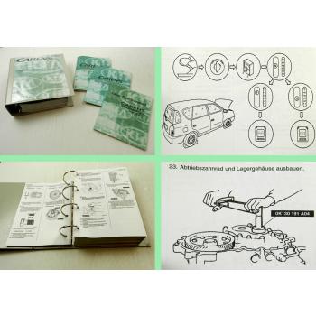 Reparaturhandbuch Kia Carens Werkstatthandbuch ab 1999 - 2002 + Schaltpläne