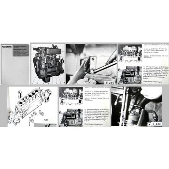 Reparaturhandbuch Massey Ferguson Hanomag Motoren D943 D962 D963 Werkstatthandbu