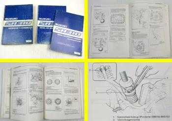 Reparaturhandbuch Suzuki Swift AA Typ SA310 Werkstatthandbuch 1983 / 1986