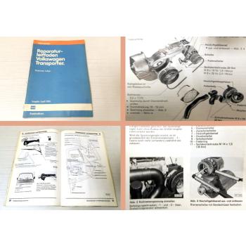 Reparaturhandbuch VW T3 Bus Werkstatthandbuch Elektrische Anlage Elektrik