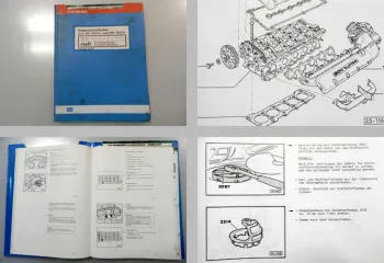 Reparaturleitfaden Audi 100 200 C3 Werkstatthandbuch Turbo Einspritzmotor 3B