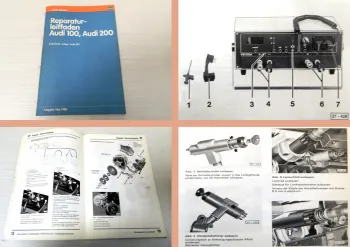 Reparaturleitfaden Audi 200 C2 43 Elektrische Anlage Geschwindigkeitsregelanlage