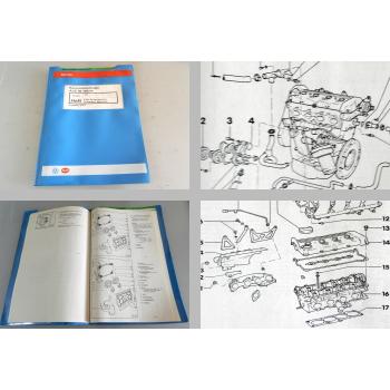 Reparaturleitfaden Audi 80 B4 + Coupe Werkstatthandbuch 2,0l Motor 137 PS 6A