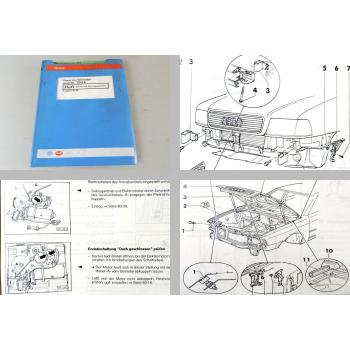 Reparaturleitfaden Audi 80 B4 RS2 Karosserie Montagearbeiten Werkstatthandbuch
