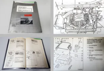Reparaturleitfaden Audi 80 B4 Werkstatthandbuch V6 MPFI Einspritzanlage ABC ACZ