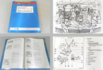 Reparaturleitfaden Audi 80 Werkstatthandbuch 1,6l 2,0l Mono Motronic ABT ABM