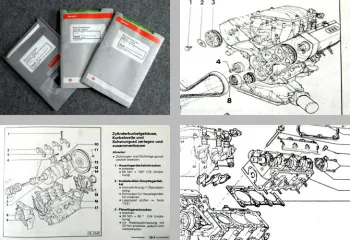 Reparaturleitfaden Audi A4 B5, 6 Zyl. V6 Motor 2.6l 2.8l AAH ABC + MPI MPFI