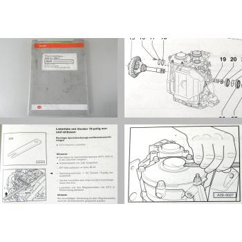 Reparaturleitfaden Audi A4 B5 Automatisches Getriebe 01N CUW CLF ... DMV DMX