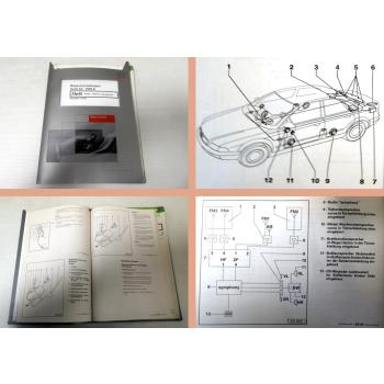 Reparaturleitfaden Audi A4 B5 Radio Telefon Navi Werkstatthandbuch 1999