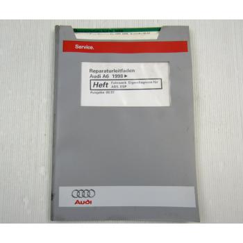 Reparaturleitfaden Audi A6 C5 ab 1998 Fahrwerk Eigendiagnose ABS EDS ASR ESP
