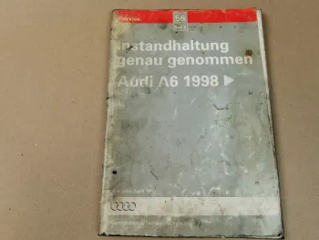 Reparaturleitfaden Audi A6 C5 Typ 4B Instandhaltung genau genommen 1998-2000
