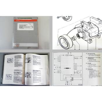 Reparaturleitfaden Audi A8 4D ab1994 Heizung Klimaanlage Werkstatthandbuch