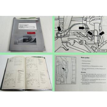 Reparaturleitfaden Audi A8 ABS Bremsen Bremsanlage Werkstatthandbuch 1999
