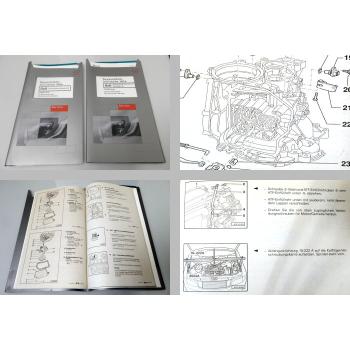 Reparaturleitfaden Audi Cabriolet 1992 8G B4 Automatisches Getriebe 01N