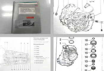Reparaturleitfaden Audi Cabriolet ab 1992 012/01W Getriebe Werkstatthandbuch