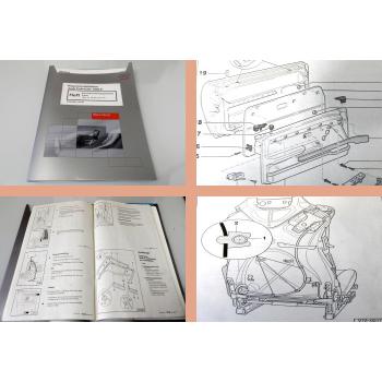 Reparaturleitfaden Audi Cabriolet Karosserie Montagearbeiten Innen 1992 - 2000