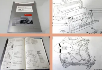 Reparaturleitfaden Audi Cabriolet Karosserie Montagearbeiten Innen 1992 - 2000