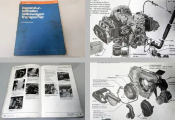 Reparaturleitfaden VW Bus T3 2,0 L Vergasermotor Mechanik Vergaser CU ab 1979