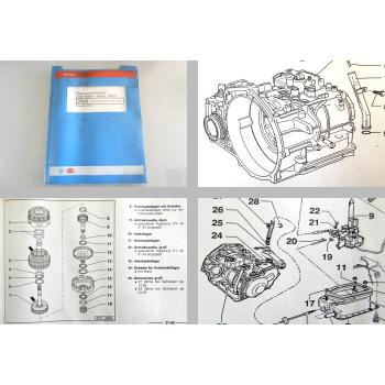 Reparaturleitfaden VW Golf 3 1H Vento Automatikgetriebe 096 Werkstatthandbuch
