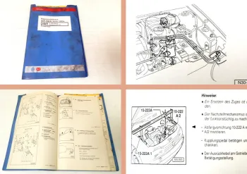 Reparaturleitfaden VW Golf 3 4 / 5 Gang Schaltgetriebe 020 02K Werkstatthandbuch