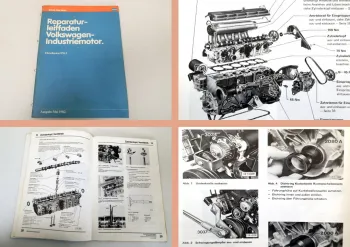 Reparaturleitfaden VW Industriemotor Dieselmotor 076.1 Werkstatthandbuch 1982