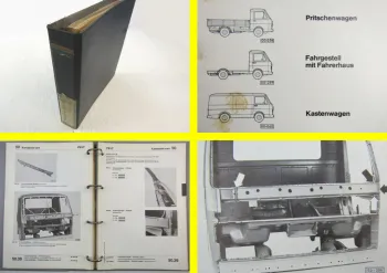 Reparaturleitfaden VW LT 1 28 31 35 Karosserie Werkstatthandbuch Stand 1975 1976