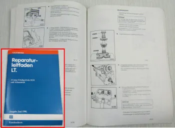 Reparaturleitfaden VW LT 4 Gang Getriebe 015/I Achsantrieb Kupplung Welle 1990