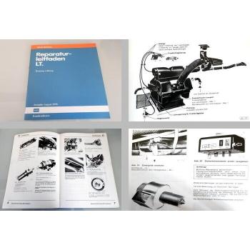 Reparaturleitfaden VW LT I ab 1975 Werkstatthandbuch Heizung Lüftung 1986