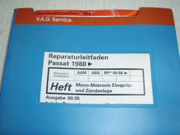 Reparaturleitfaden VW Passat 35i Mono Motronic Einspritz Zündanlage AAM ABS RP
