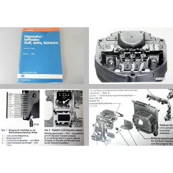 Reparaturleitfaden VW Scirocco II 53B Elektrische Anlage Werkstatthandbuch 1986