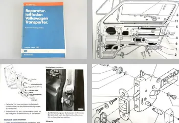 Reparaturleitfaden VW T3 Bus Karosserie Montagearbeiten Werkstatthandbuch 1994