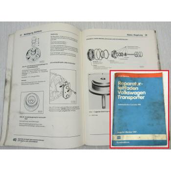 Reparaturleitfaden VW T3 Bus Werkstatthandbuch Automatisches Getriebe 090 NG NH